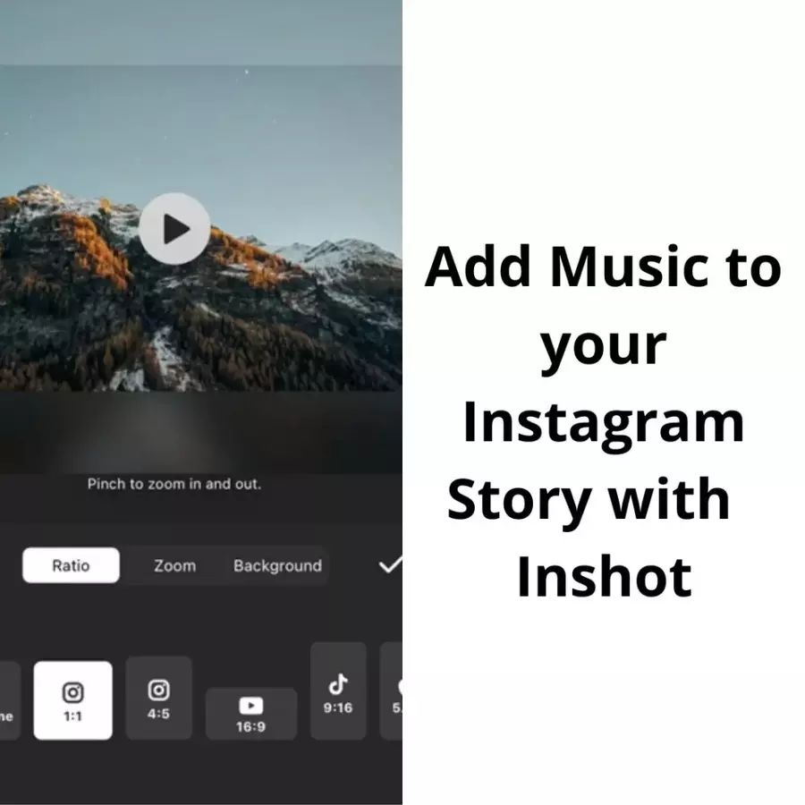 Add Music to Instagram with Inshot