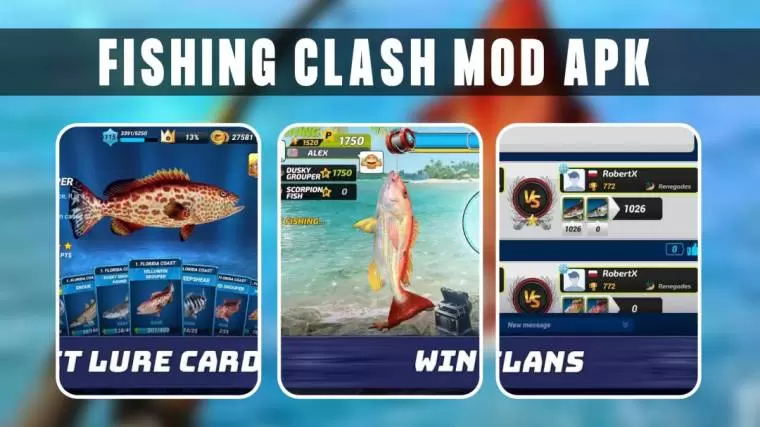 Fishing Clash APK MOD