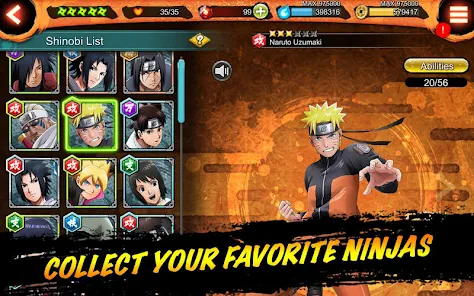 Collect your favorite Ninjas
