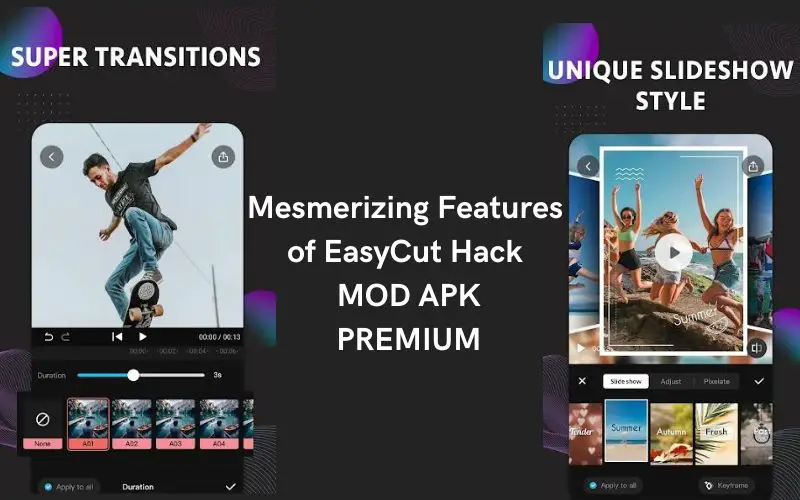 Features of EasyCut MOD APK