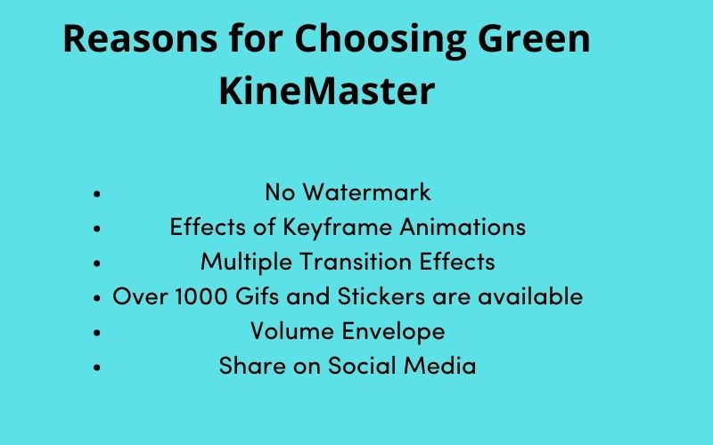 green kinemaster pro mod apk download