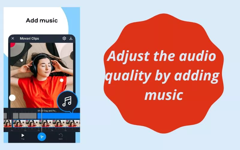 Add music