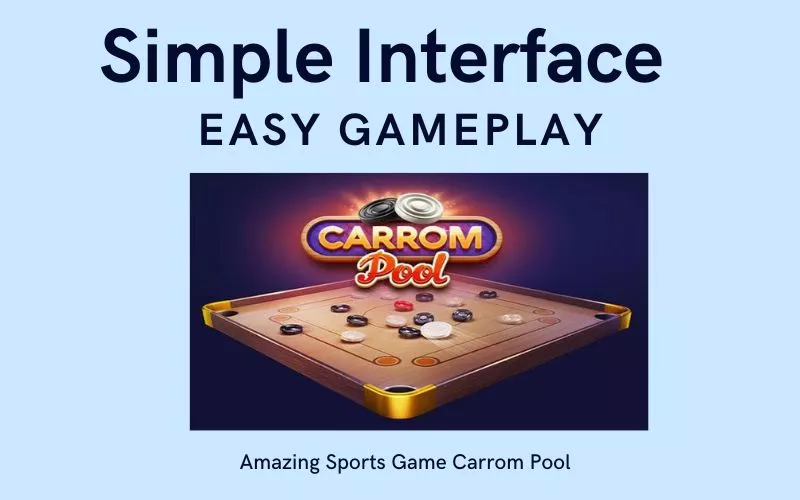 Carrom Pool Easy interface