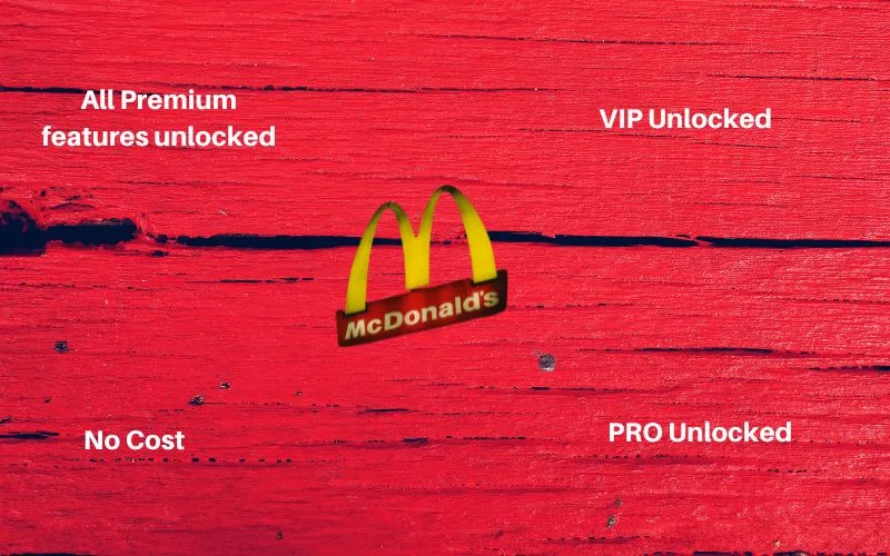 McDonald's MOD APK unlimited everything