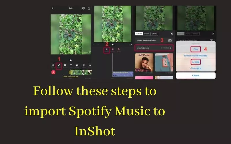 Import Spotify Music to InShot