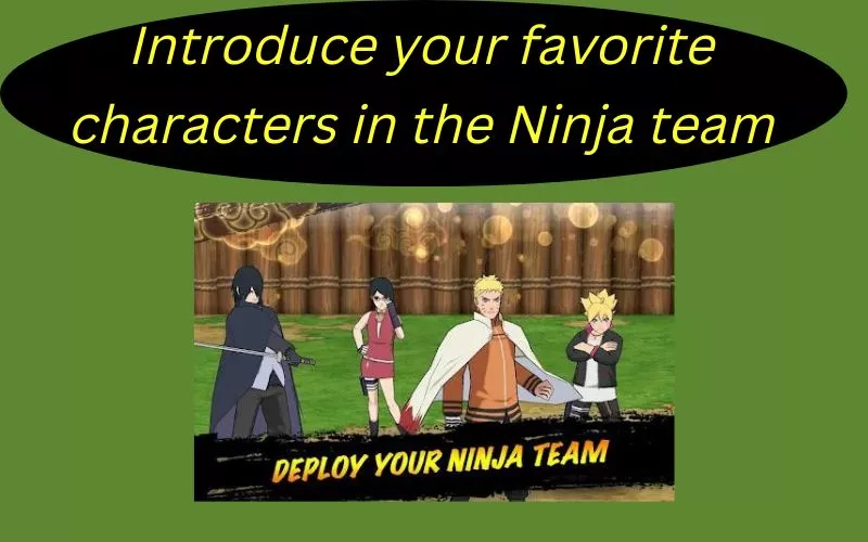 Characters of Naruto X Boruto Ninja Voltage