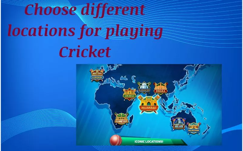 Cricket league Locations