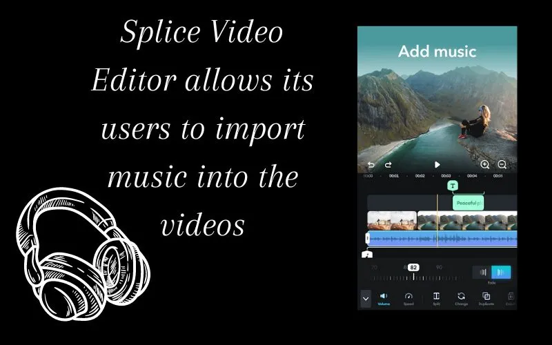 Add music to splice videos