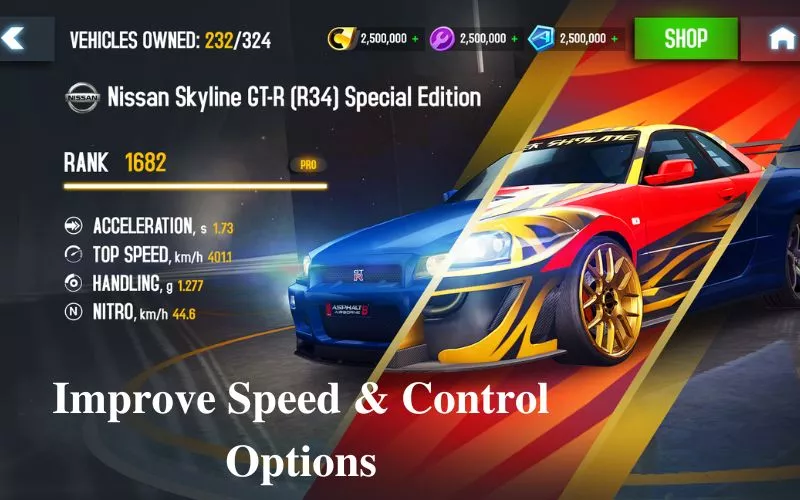 Improve Speed and Control options